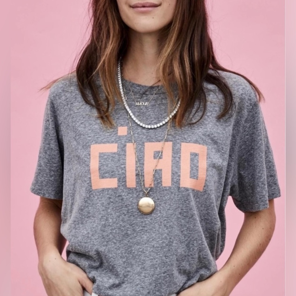 Clare V Ciao unisex tee